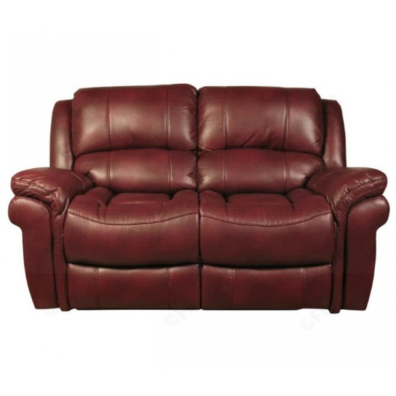 AM Farnham 2 Seater Burgundy